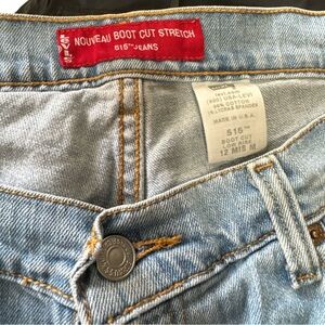 Levi's Blue Boot Cut Jeans Classic Style